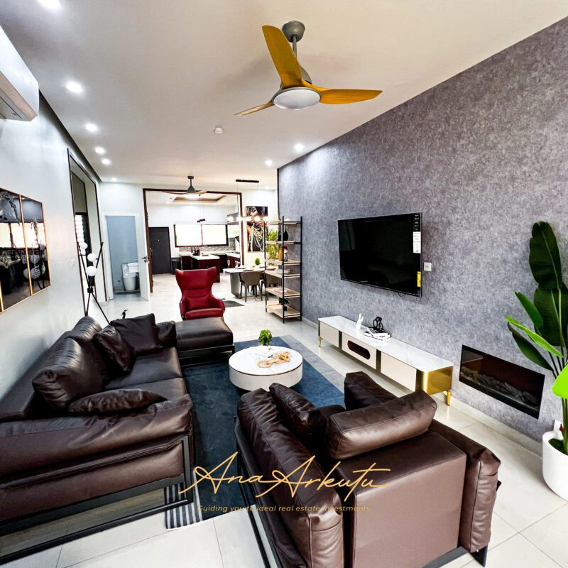 Stylishly Furnished Two-Bedroom Residence