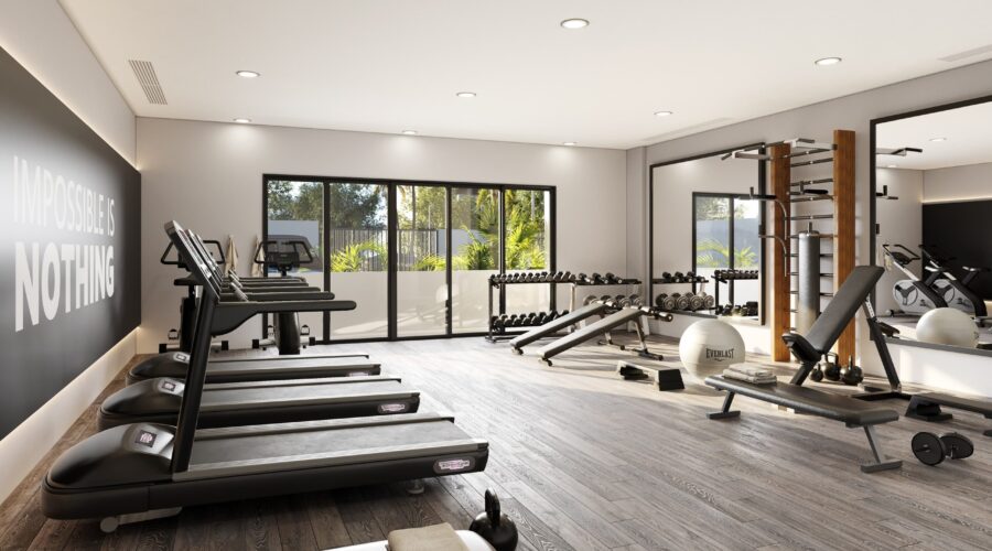 Gym Space - 233 Boulevard Cantonments Apartments