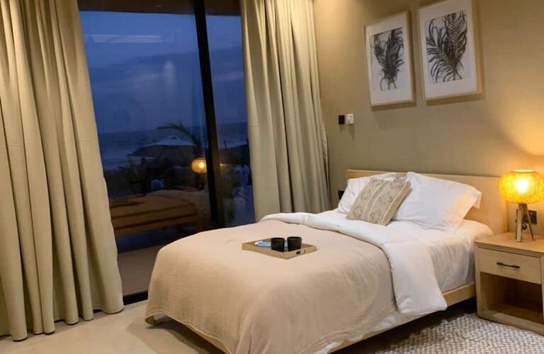 Bedroom of suite in Central Region Ghana