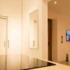 Studio apartment TV area view