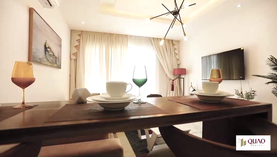 1 Bedroom Luxury apartment for rent in Cantonments Accra - Dining Area