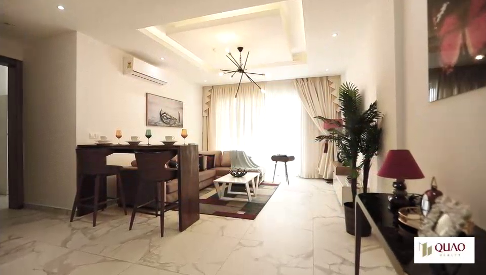 1 Bedroom Luxury apartment for rent in Cantonments Accra - Living Area