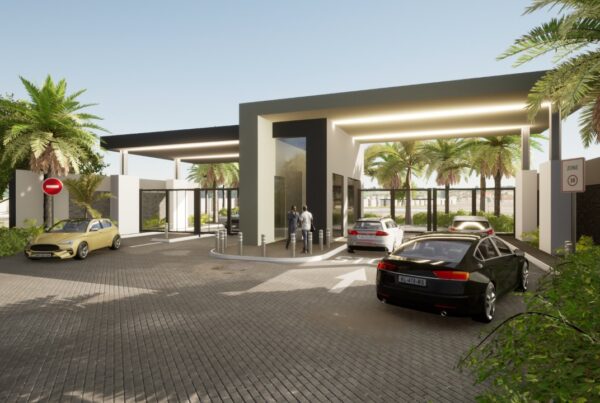 Ridge Grove Font View - Townhouses for sale in Roman Ridge Accra Ghana